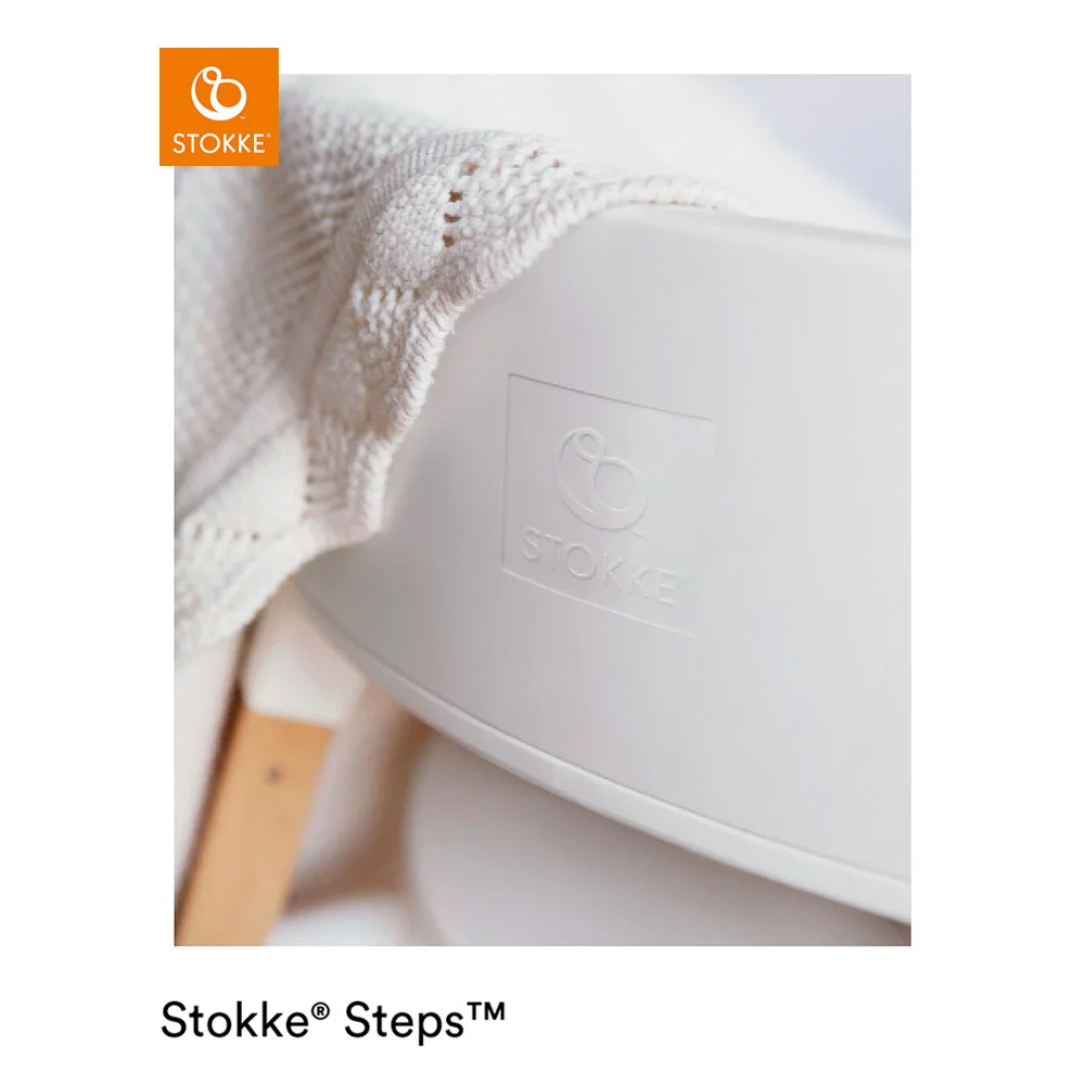 Chaise Steps™ Blanc / Naturel De Stokke® – Image 4