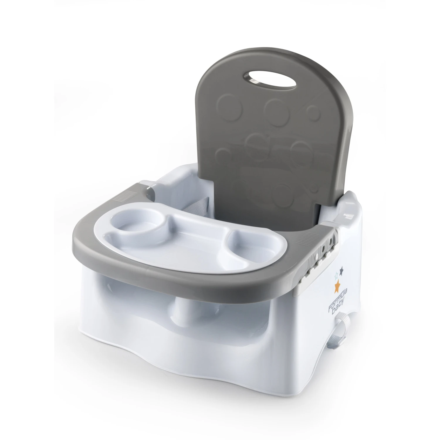 Rehausseur De Chaise Gris/Blanc De Formula Baby