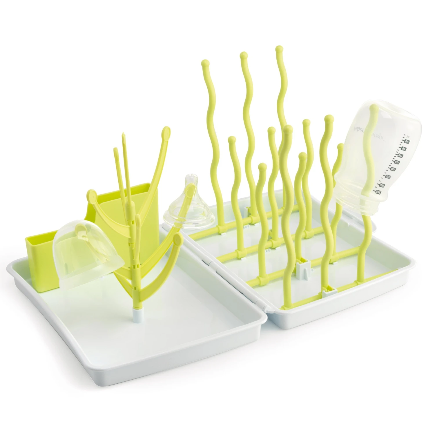 Égoutte Biberons Pliable Vert De Formula Baby