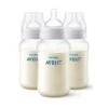 Lot De 3 Biberons Anti-colic Transparent 330 Ml De Philips AVENT