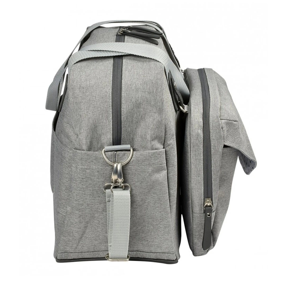 Beaba Sac Genève 2 Gris Chiné De Béaba – Image 2
