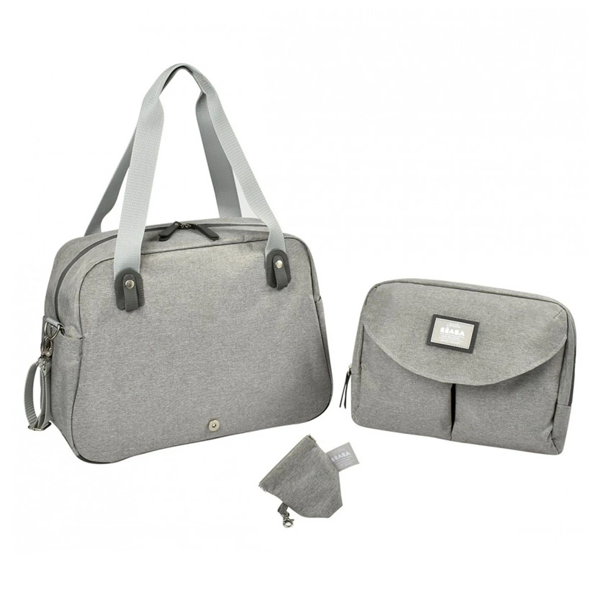 Beaba Sac Genève 2 Gris Chiné De Béaba – Image 5