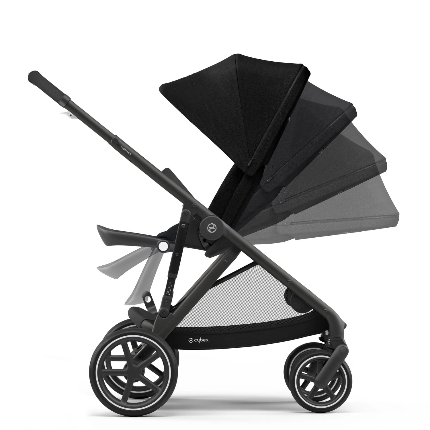 Poussette Gazelle S Black/Deep Black De CYBEX – Image 4