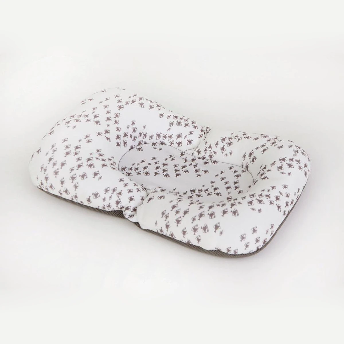 Matelas De Bain Baby Floaty Poisson Blanc / Gris De Babylonia