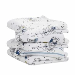 Lot De 5 Langes Musy 60x60 Mickey De Aden + Anais Essentials