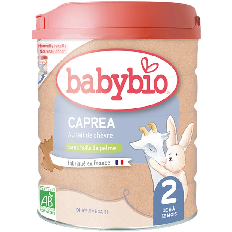 Caprea 2ème âge Lait De Chèvre 800 G De Babybio