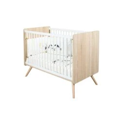 Sixties Lit Bébé 60x120 Blanc De Sauthon Baby's Sweet Home