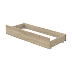 Nova New Tiroir De Lit Sur Roulette 70x140 Bois De Sauthon Baby's Sweet Home