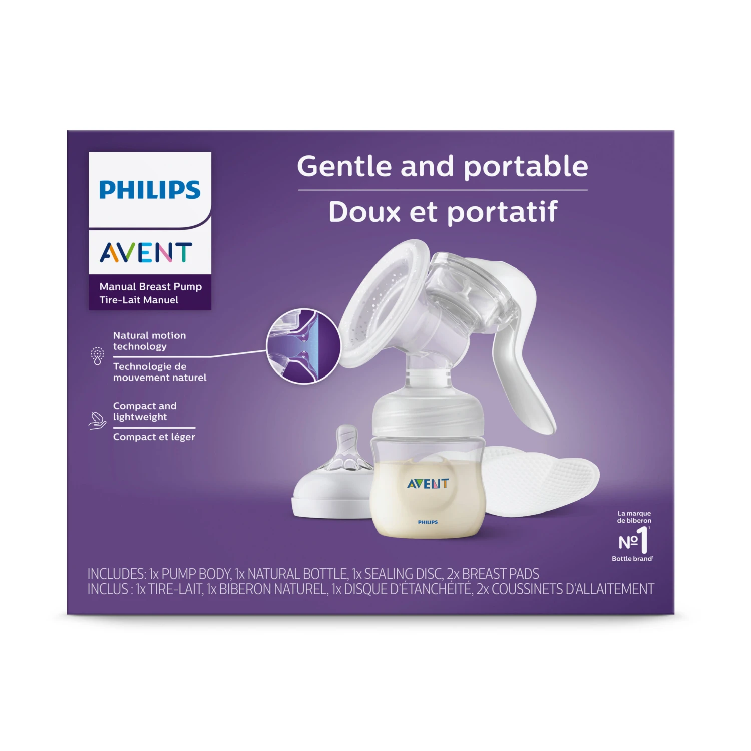 Tire-lait Manuel Natural Motion Transparent De Philips AVENT – Image 3