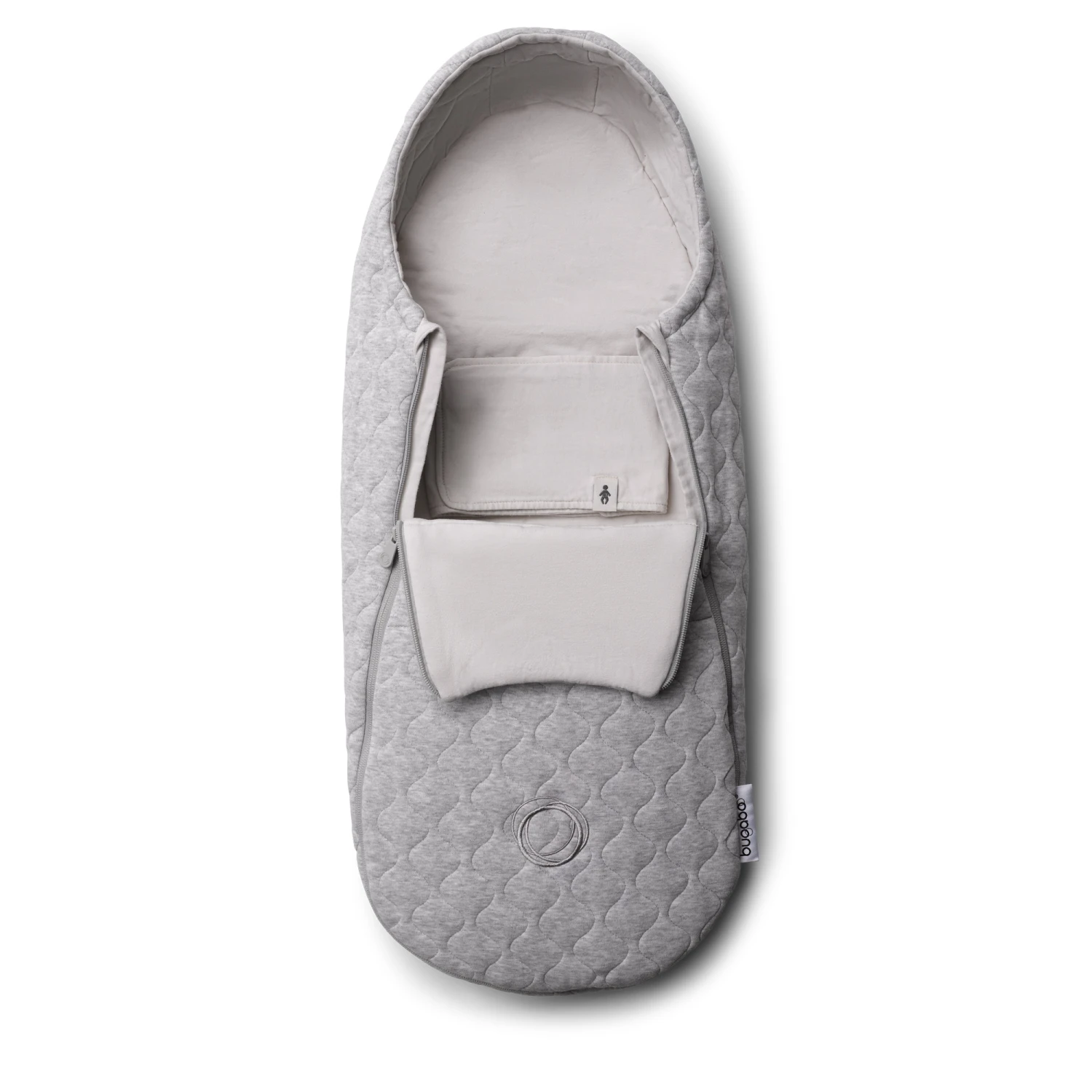 Chancelière Nouveau-né Gris Chiné De Bugaboo – Image 2