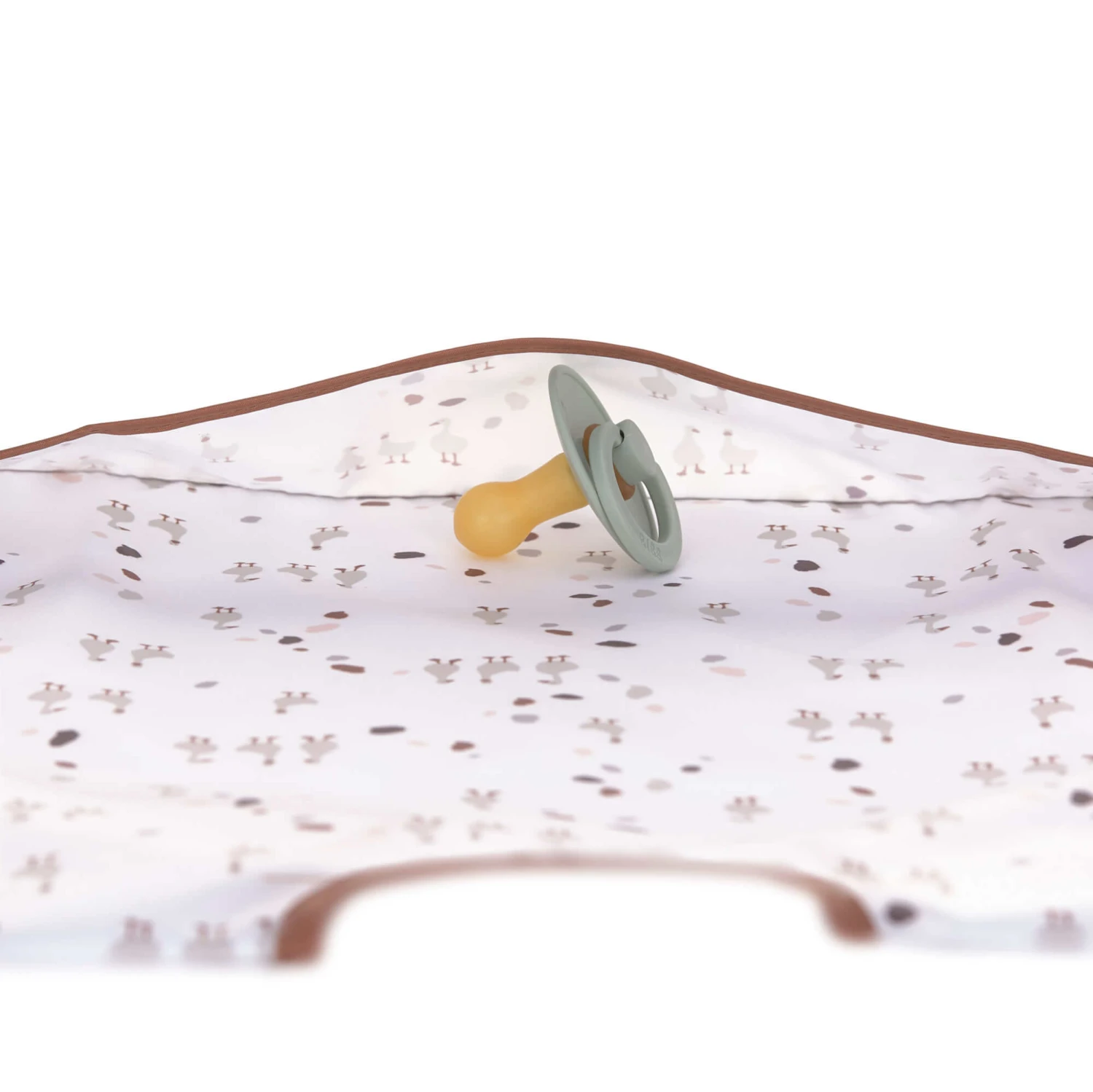 LÄSSIG Lot De 2 Bavoirs Manches Longues Avec Poche Tiny Farmer Oie Lilas Cendré De Lässig – Image 3