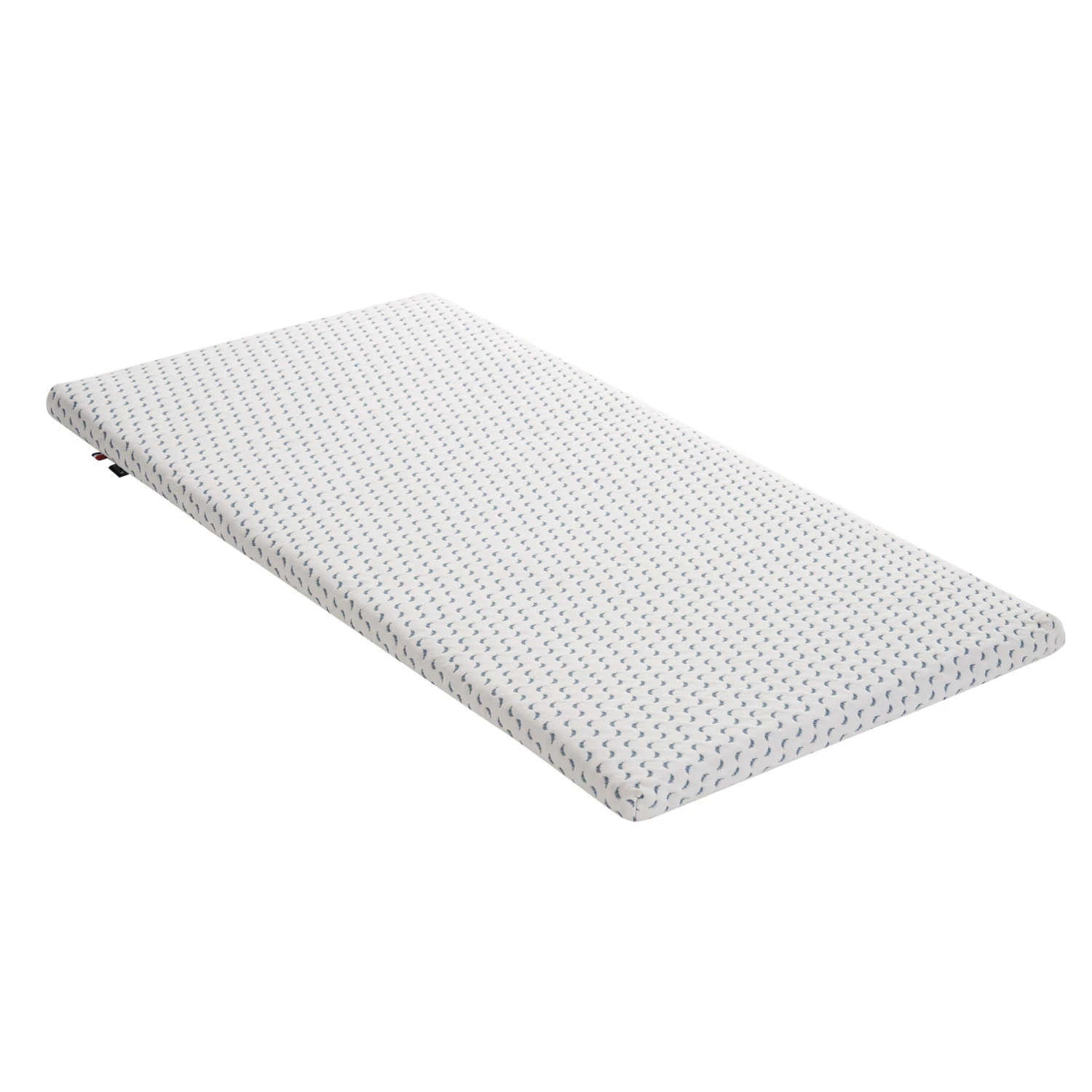 Matelas Bébé De Voyage Ocean Friendly Blanc/Bleu 60 X 120 Cm De Candide