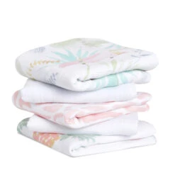 Lot De 5 Langes Musy 60x60 Tropicalia De Aden + Anais Essentials