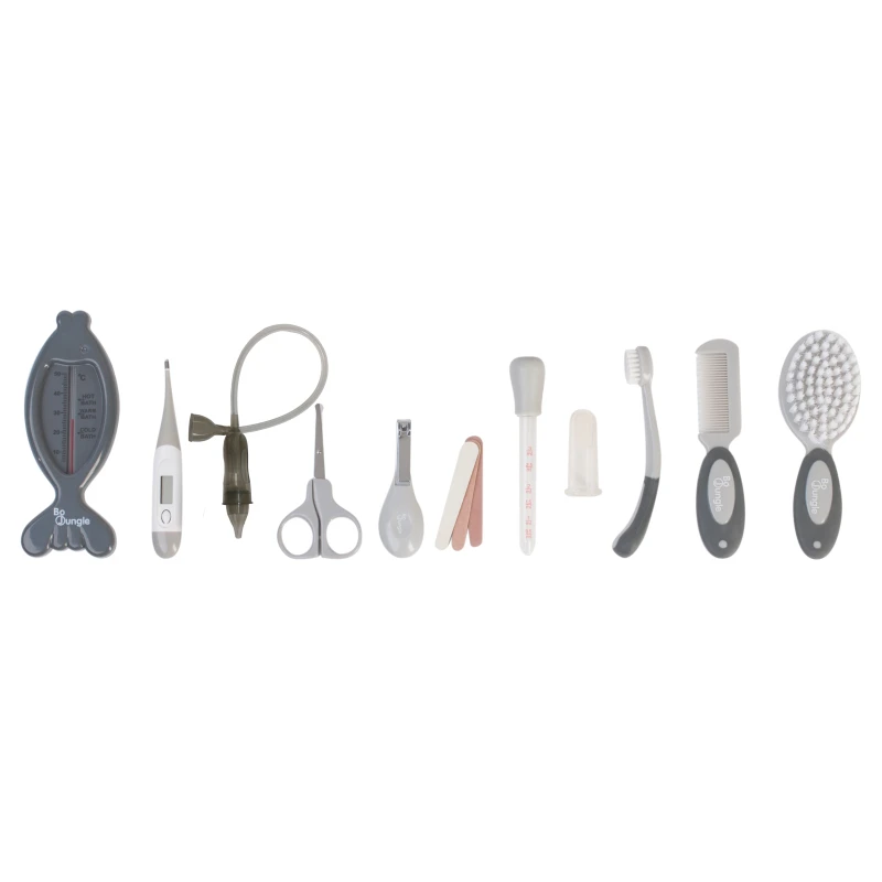 B-Trousse Et Set De Soin Luxe Complet Gris De Bo Jungle – Image 2