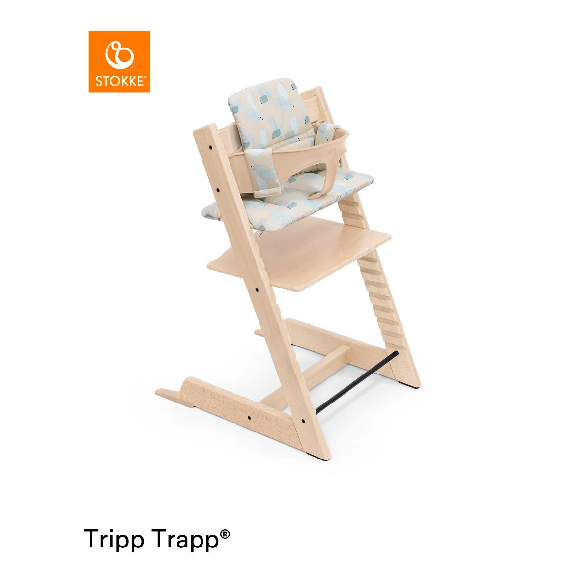 Coussin De Chaise Tripp Trapp® Bird Blue De Stokke® – Image 3