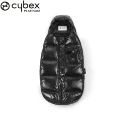 Mini Chancelière Hiver Platinum Deep Black De CYBEX
