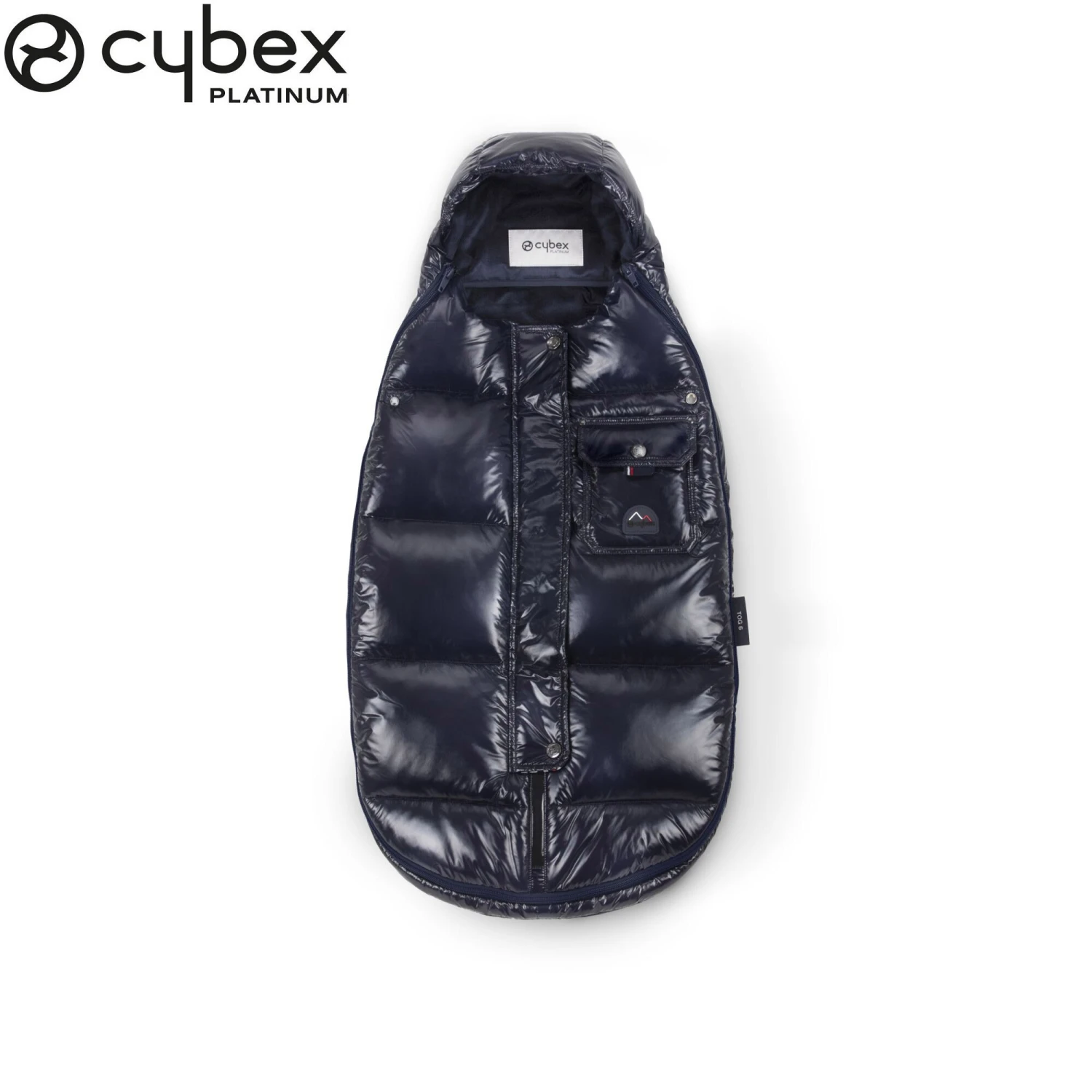 Mini Chancelière Hiver Platinum Nautical Blue De CYBEX
