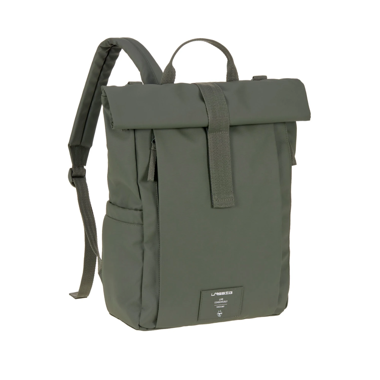 LÄSSIG Sac à Dos à Langer Rolltop Up Olive De Lässig – Image 2