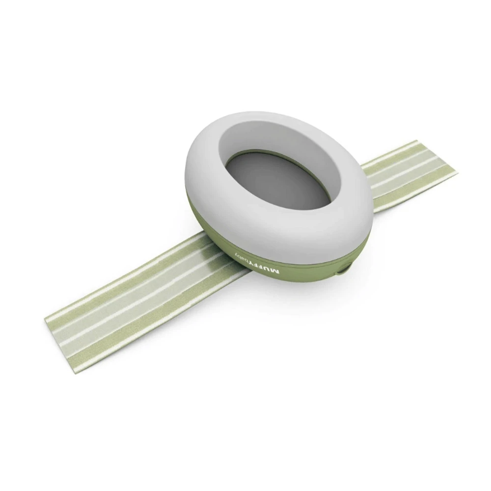 Casque Anti-bruit Muffy Baby Vert Olive De Alpine – Image 3