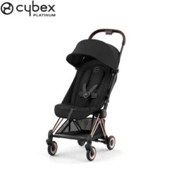 Poussette Coya Rosegold/Sepia Black De CYBEX