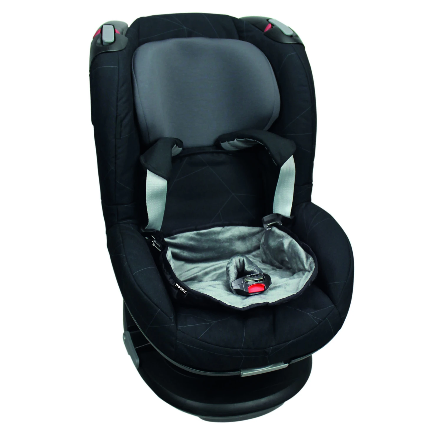 Coussin De Siège Auto Gris Foncé De Dooky – Image 4