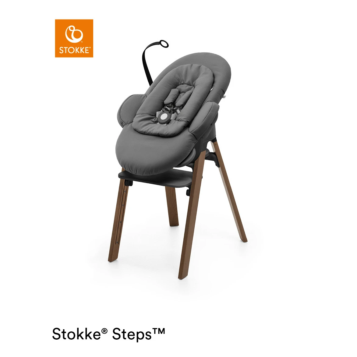 Chaise Steps™ Noir / Marron Doré De Stokke® – Image 3