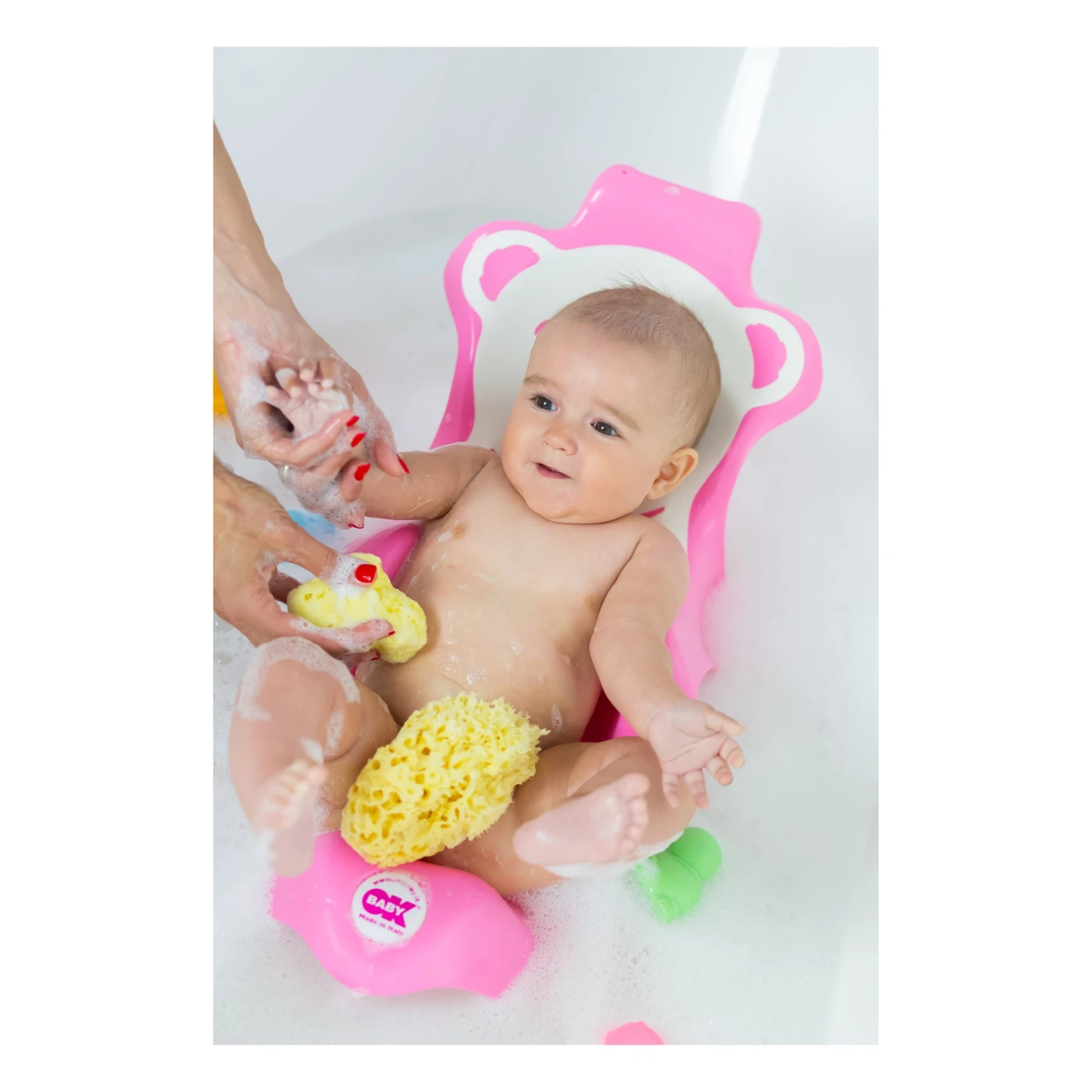 Transat De Bain Buddy Blanc De OK Baby – Image 9