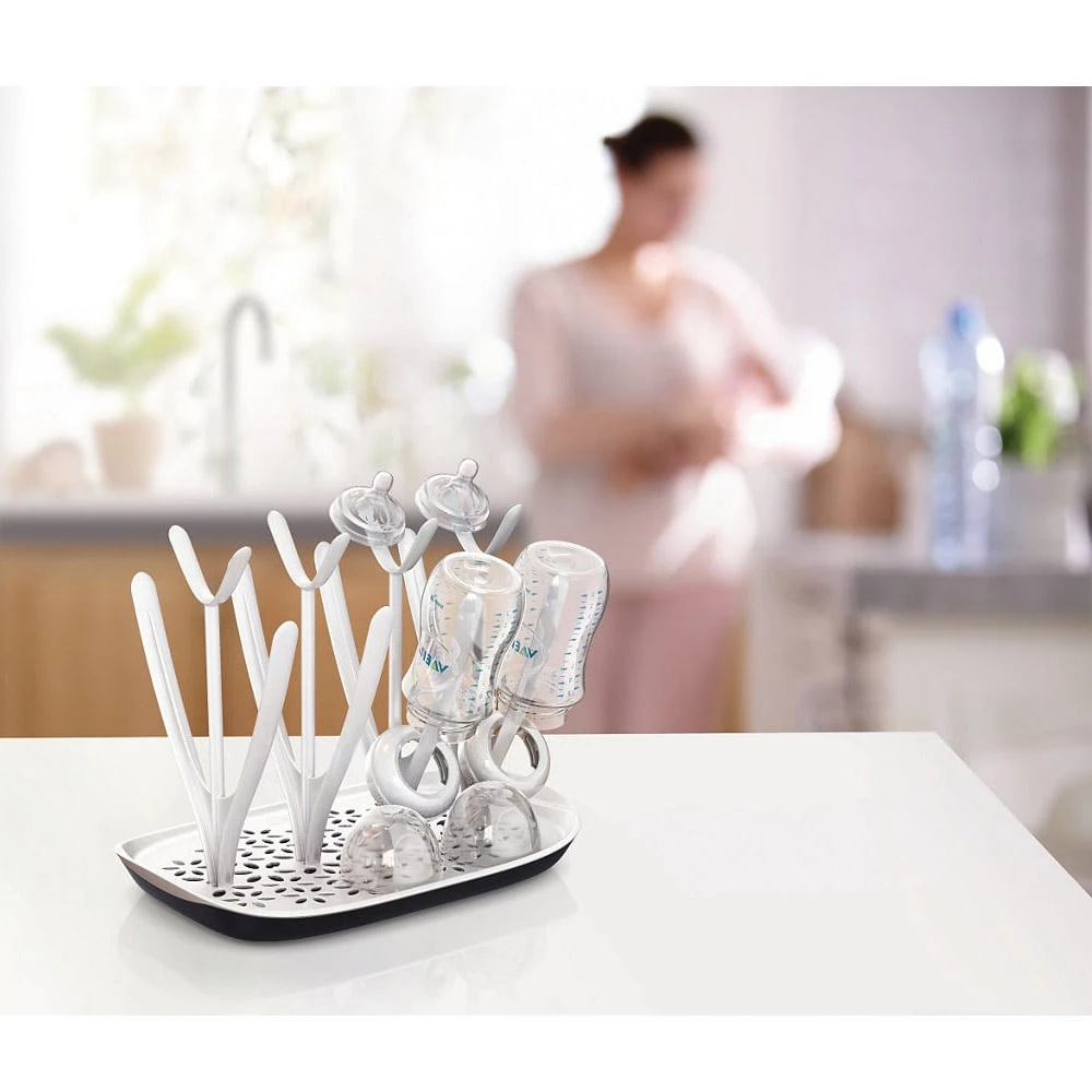 Égouttoir 8 Biberons + Accessoires Blanc De Philips AVENT – Image 2