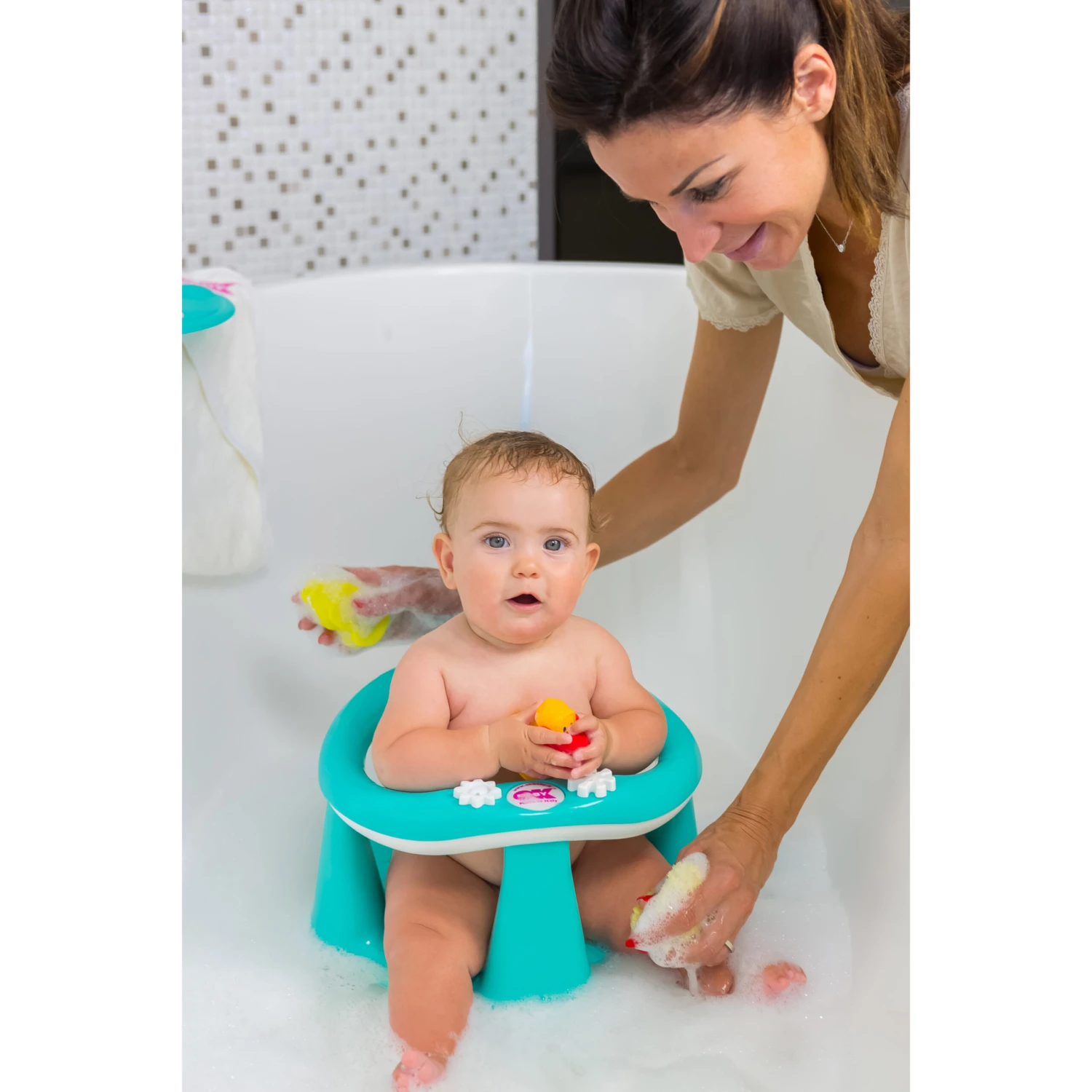 Flipper Evolution Siège De Bain Blanc De OK Baby – Image 6