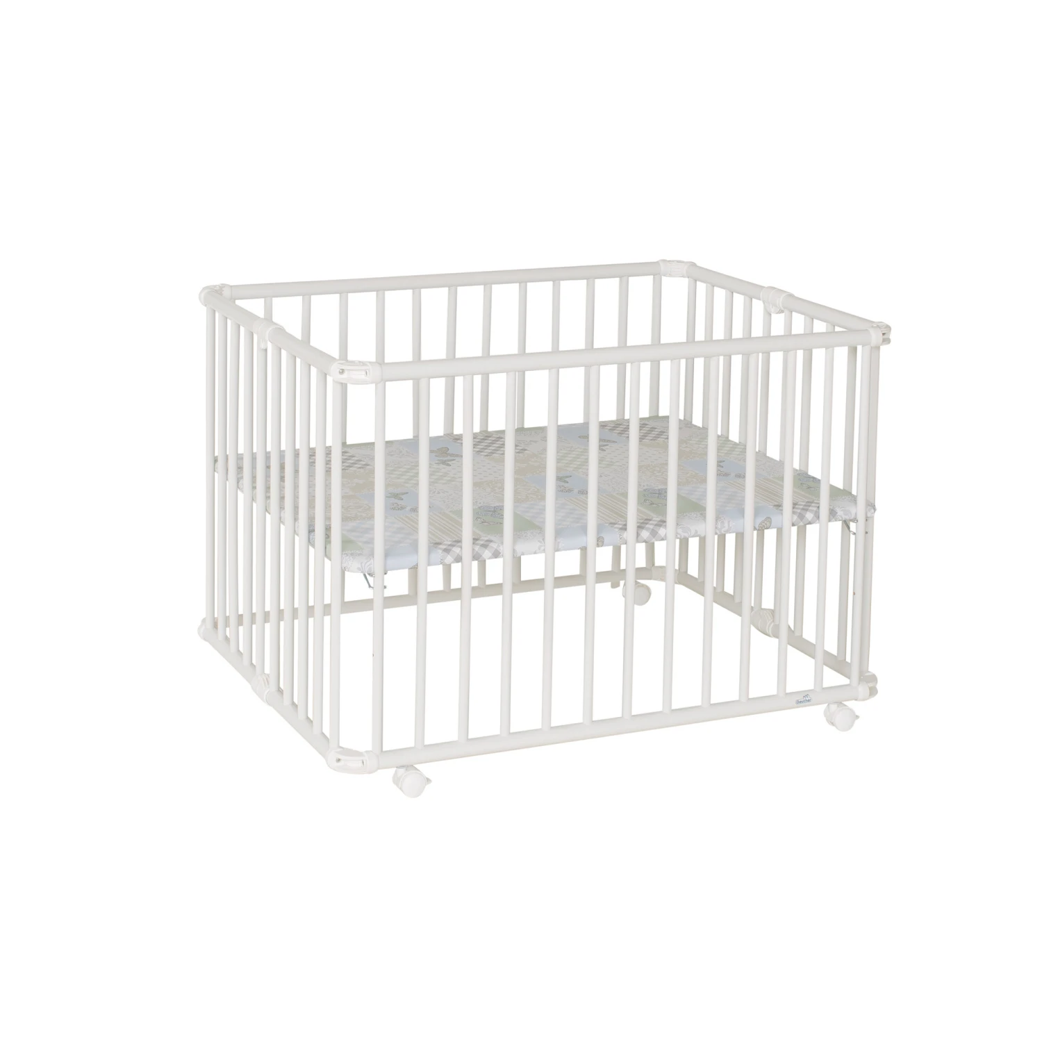 Parc Pliable Lucilee Petit Modèle Blanc étoiles De Geuther – Image 5